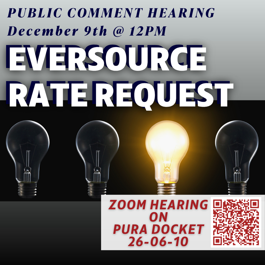 Make Your Voice Heard: PURA'S Eversource Rate Request Case Hearing